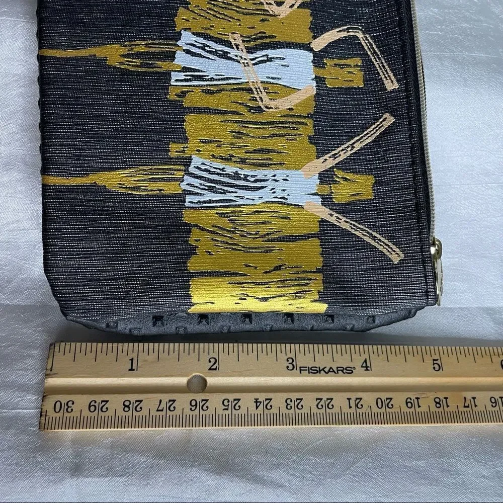 NWOT Ipsy 2 bags, Black Gold September 2016 Glamazon Bag & Black Studded Dead